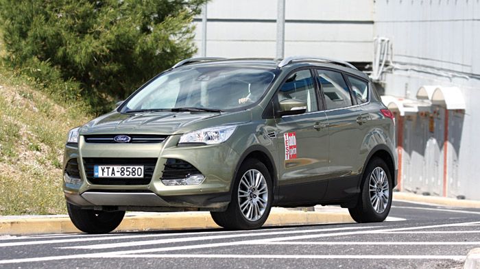 Οι δικίνητες εκδόσεις του Ford Kuga διατηρούν την υψηλή απόσταση από το έδαφος των 197 χλστ. των τετρακίνητων επιλογών του.